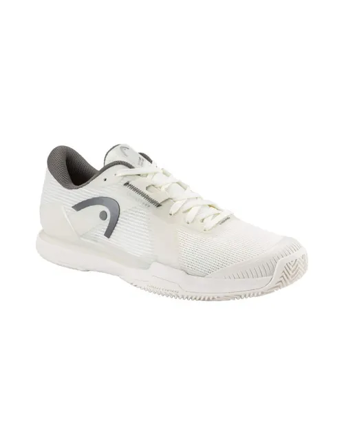 Head Sprint Pro 4.0 Clay Blanco/Gris | Ofertas de Padel