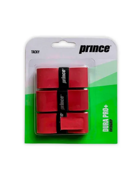 Blisterpackung 3 Red Prince Durapro Overgrips | Ofertas De Padel