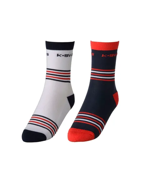 Sock K-Swiss Heritage 2 Pack Multicolor | Ofertas de padel