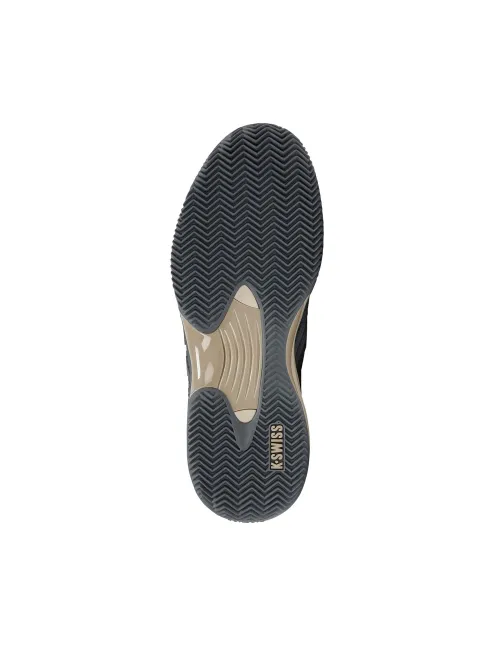 Kswiss Hypercourt Express 3 Clay Gris Oscuro/Caqui | Ofertas de Padel