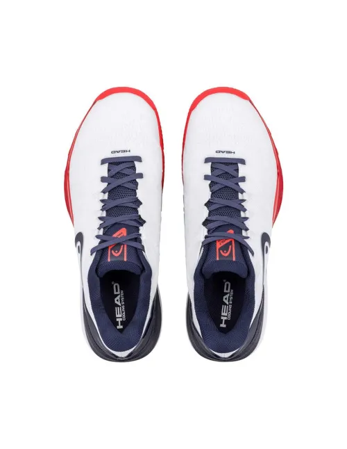 Head Revolt Pro 5.0 Clay Branco/Vermelho | Ofertas de Padel