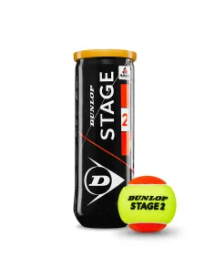 Barattolo 3 Palline Dunlop Stage 2 Orange | Ofertas De Padel