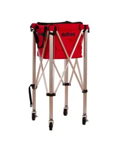 Carro Porta-Bolas Softee De Tênis/Padel Rebouncea005291.A37.1 Branco/Vermelho | Ofertas de padel