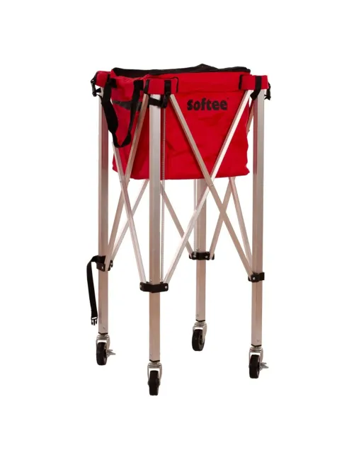 Carro Porta-Bolas Softee De Tênis/Padel Rebouncea005291.A37.1 Branco/Vermelho | Ofertas de padel