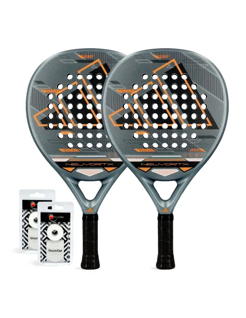 Duo Pack Adidas Neuvortx Cooper | Ofertas de padel