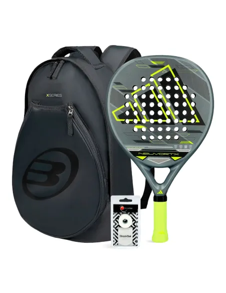 Pack Adidas Neuvortx Yellow Mochila Bullpadel | Ofertas de padel