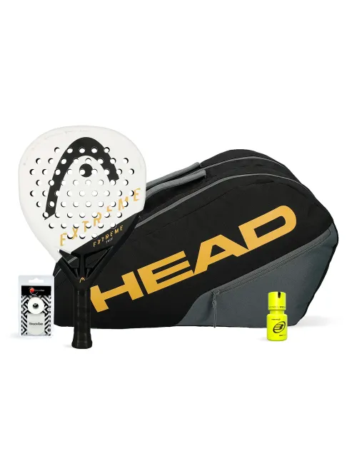 Pack Head Edge Extreme White Paletero Edge Dry Grip | Ofertas de pádel