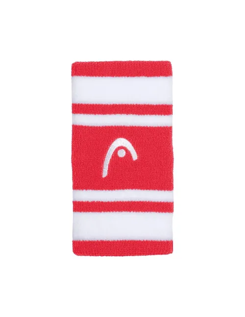 Punho Head Striped 5 Vermelho/Branco | Ofertas De Padel