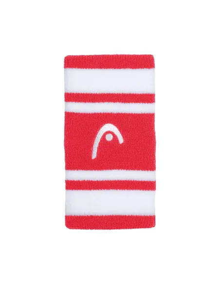 Punho Head Striped 5 Vermelho/Branco | Ofertas De Padel