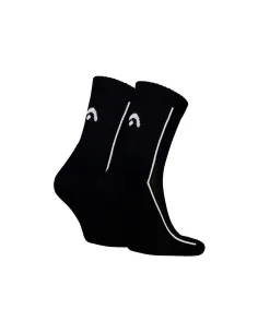 Pair Of 2 Socks Short Head Performance Crew Black | Ofertas de padel 2