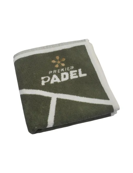 Toalha Bullpadel Premier Padel Kaki 100X90 | Ofertas de padel