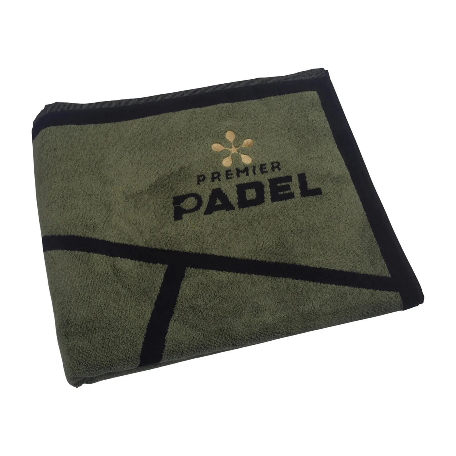 Toalla Bullpadel Premier Padel Verde 100x50