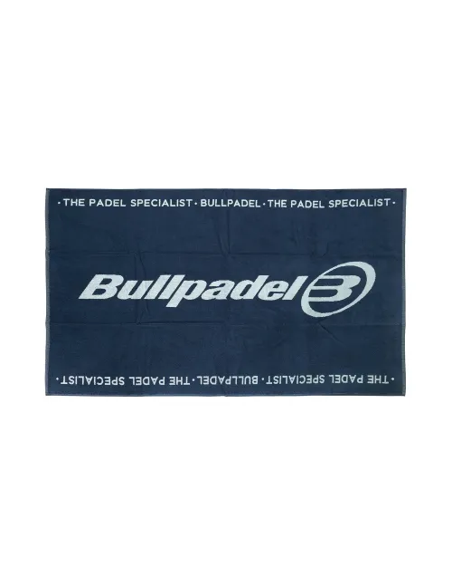 Asciugamano Bullpadel Bptowel26 150X90 Blu Marino |Padel offers