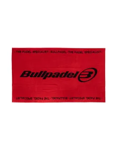 Asciugamano Bullpadel Bptowel26 150X90 Rosso |Padel offers