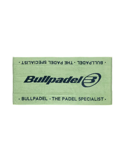 Toalla Bullpadel Bptowel26 100X50 Verde Ácido | Ofertas De Padel
