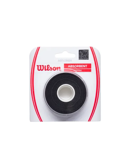 Rouleau Overgrips Wilson Absorbx Noir | Ofertas De Padel