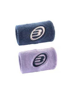 Muñequeras Bullpadel Océano Profundo/Lila Mujer | Ofertas De Padel 