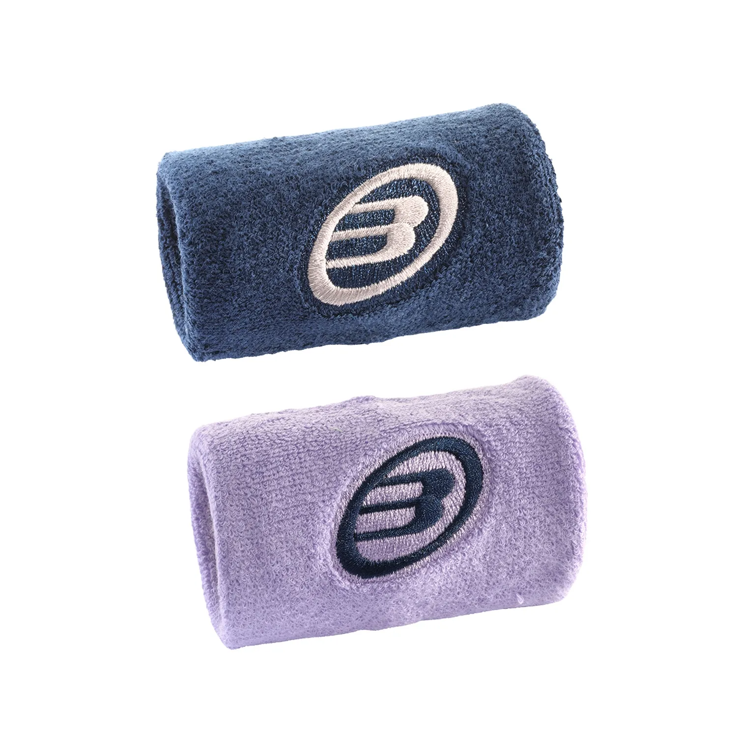 Par Muñequeras Bullpadel Océano Profundo/lila Mujer Bpmu263