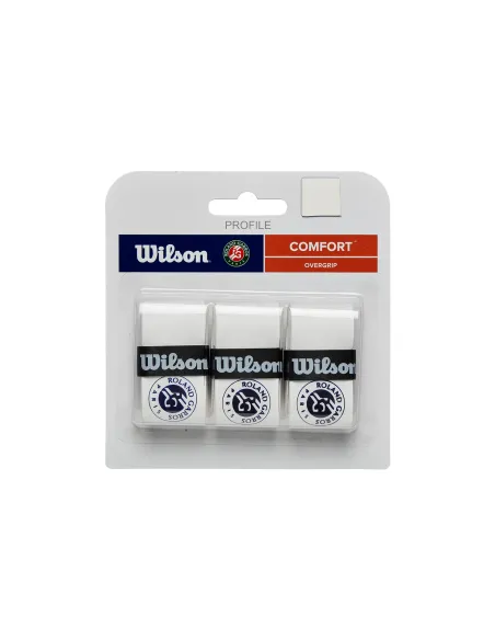 Blíster 3 Uds Overgrips Wilson Roland Garros 2024 | Ofertas de pádel