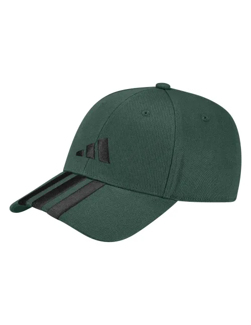 Casquette Adidas Baseball 3 Stripes New Logo Green | Ofertas de Padel