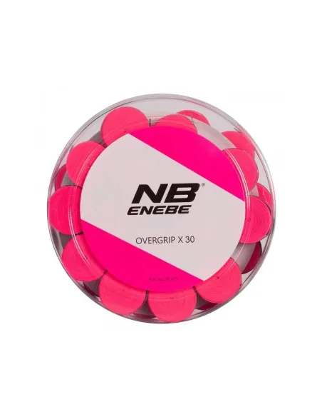 CUBO 30 OVERGRIPS ENEBE RESPONSE A005189 024 ROSA FLUOR | Ofertas de pádel