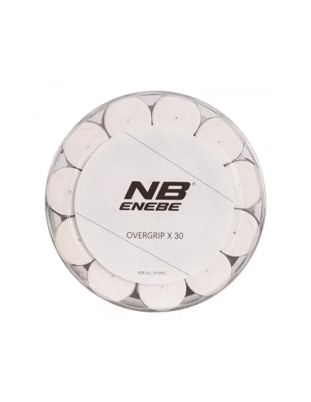 Bucket 30 Overgrips Enebe Response White | Ofertas De Padel