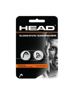 Antivibrador Head Djokovic Dampener Branco | Ofertas De Padel