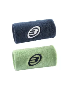 Muñequeras Bullpadel Océano Profundo/Verde Ácido | Ofertas De Padel 