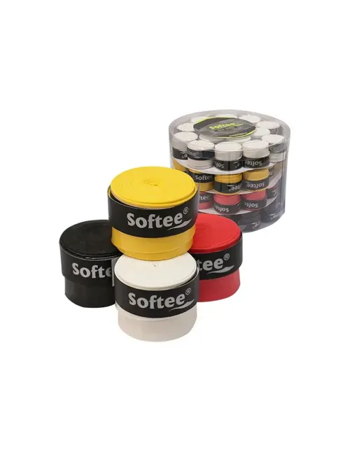 Cubo 60 Overgrips Softee Adhere Multicolor | Ofertas De Padel
