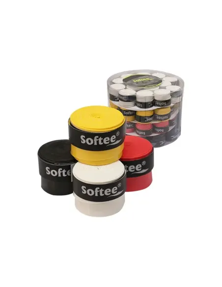 Cubo 60 Overgrips Softee Adhere Multicolor | Ofertas De Padel