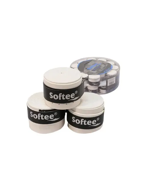 Bucket 30 Softee Overgrips Perforated Comfort White | Ofertas De Padel