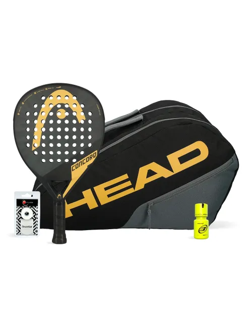 Head Concord Edge Dry Grip Schläger-Set | Ofertas de Padel