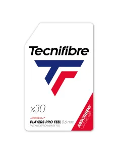 Pack 30 Overgrips Tecnifibre Players Pro Feel | Ofertas De Padel