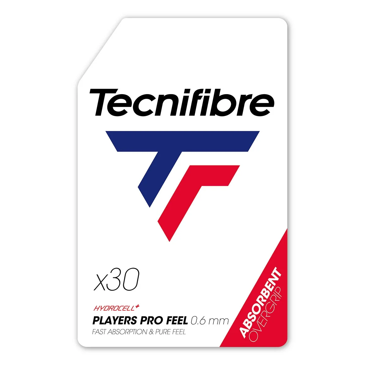 Pack 30 Overgrips Tecnifibre Players Pro Feel (pack 30 Overgrips) 52plapro30, Blanco