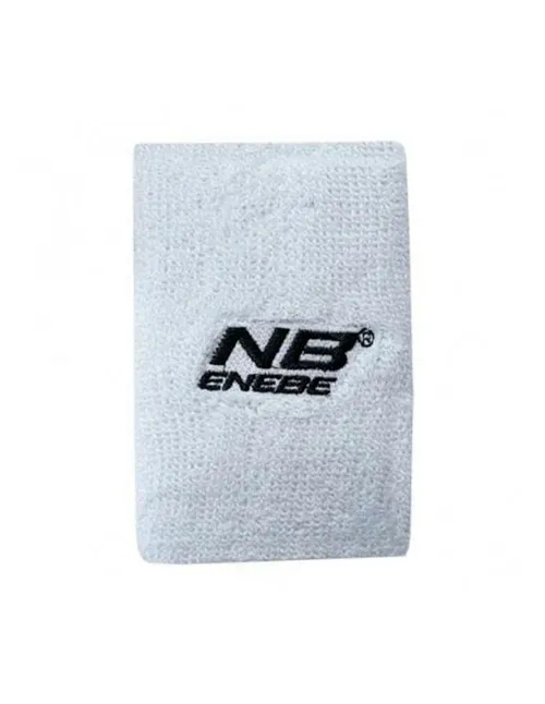 Wide Wristband Enebe White | Ofertas de padel