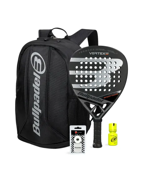 Pack Bullpadel Vertex 03 Cmf Mochila Avant 2 Dry Grip | Ofertas de padel