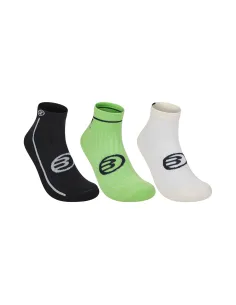 PACK 3 UNITS SOCKS Bullpadel Black/GREEN/WHITE BP264 | Ofertas de padel
