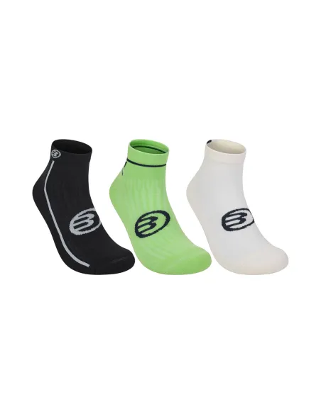 PACK 3 PZ CALZINI Bullpadel NERO/VERDE/BIANCO BP264 |Padel offers