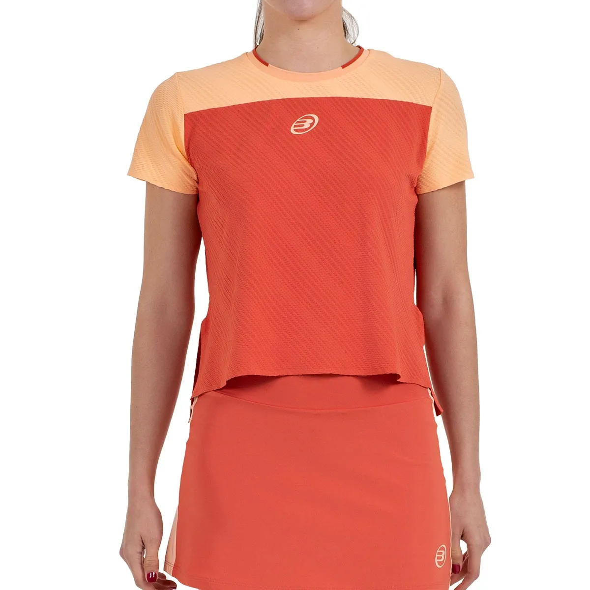 Camiseta Bullpadel Azabal Mujer Talla XS, Yellow