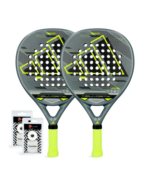 Pack Dúo Adidas Neuvortx Yellow | Ofertas de padel