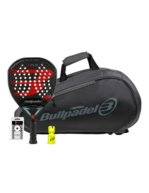 Pack Bullpadel Xplo Avant 2 Dry Grip | Ofertas de padel