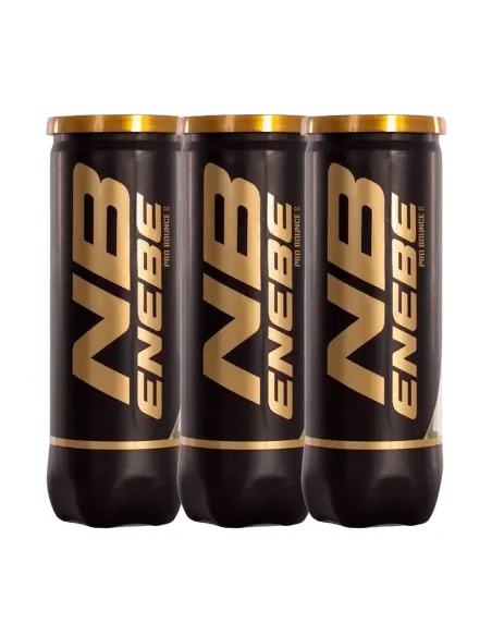 TRIPACK DE BOTES DE 3 BOLAS ENEBE PRO BOUNCE S A000511 | Ofertas de padel