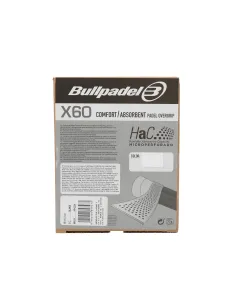 CAJA 60 UDS. OVERGRIPS BULLPADEL COMFORT HAC BLANCO GB1616 | Ofertas de pádel 2