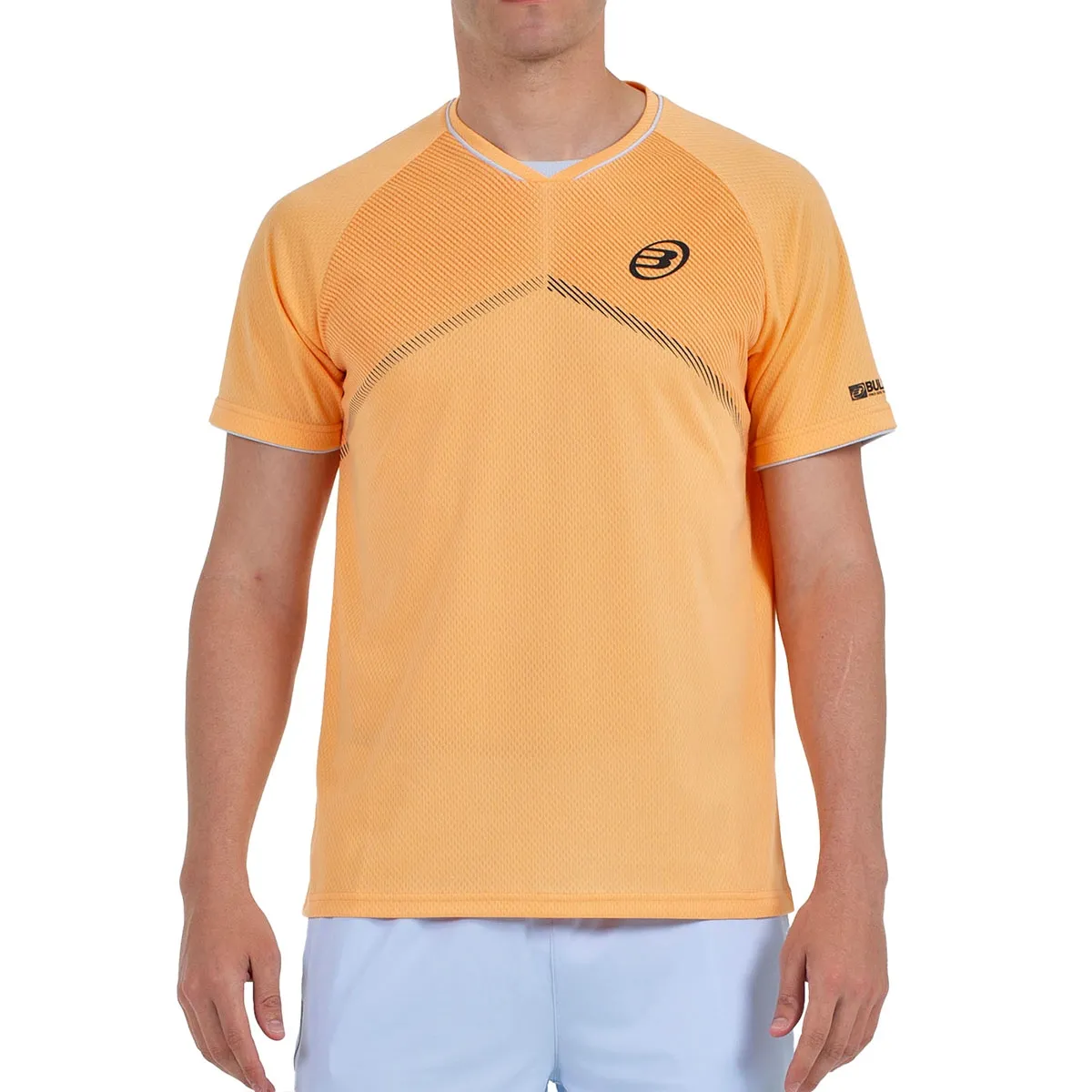 Camiseta Bullpadel Casar Talla L, Orange