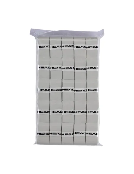 BOLSA 50 UDS. OVERGRIPS HEAD PRIME TOUR GRIS 285651 | Ofertas de pádel
