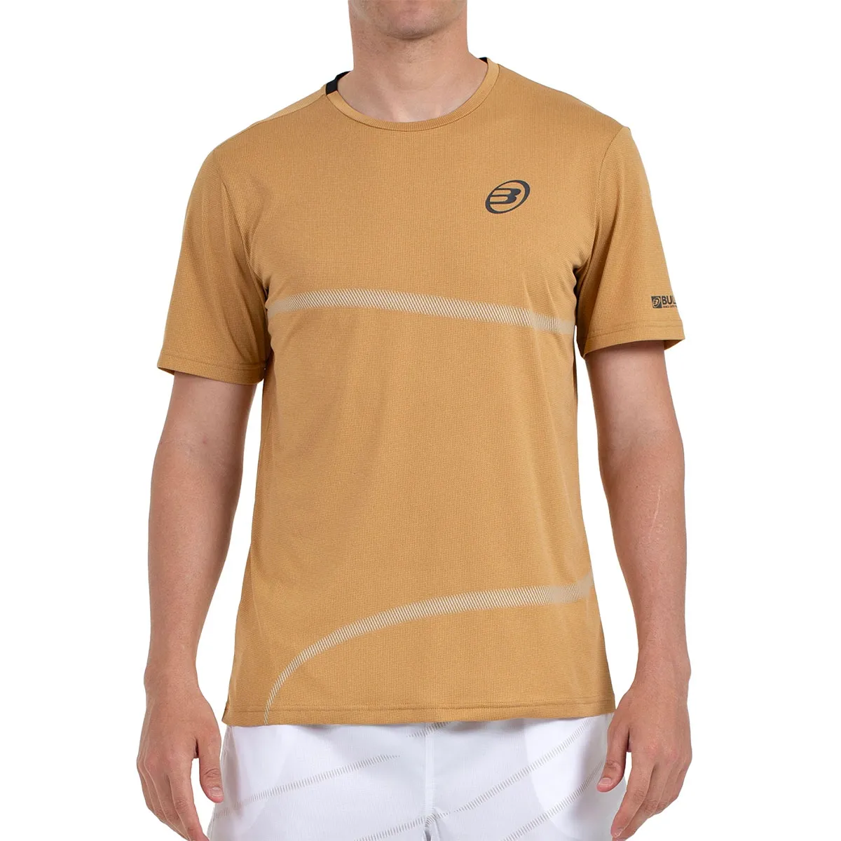 Camiseta Bullpadel Cheles Talla L, Yellow