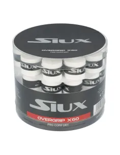 Overgrip Siux Pro Comfort X60 White | Ofertas de padel