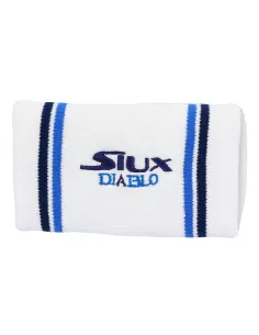 Siux Diablo Sanyo White Wristband | Ofertas de padel