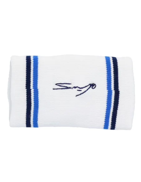 Munequera Siux Diablo Sanyo Blanca | Ofertas de pádel