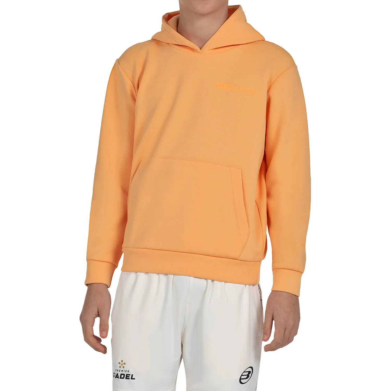 Sudadera Bullpadel Albier Junior Talla 16, Orange